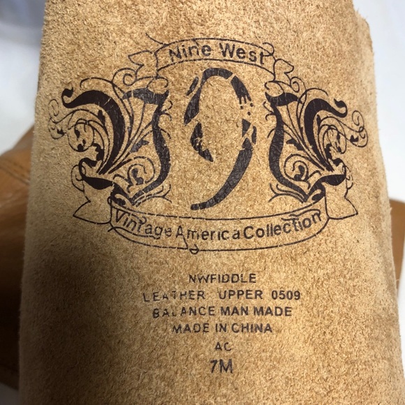 Nine West Tan Leather Boots - Picture 9 of 11